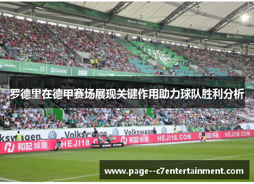 罗德里在德甲赛场展现关键作用助力球队胜利分析 罗德里在德甲赛场展现关键作用助力球队胜利分析